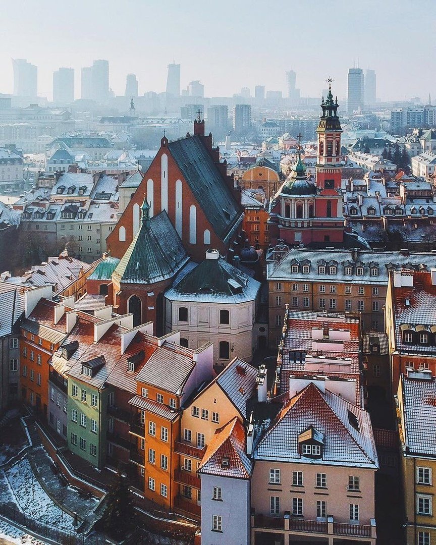 Варшава современная