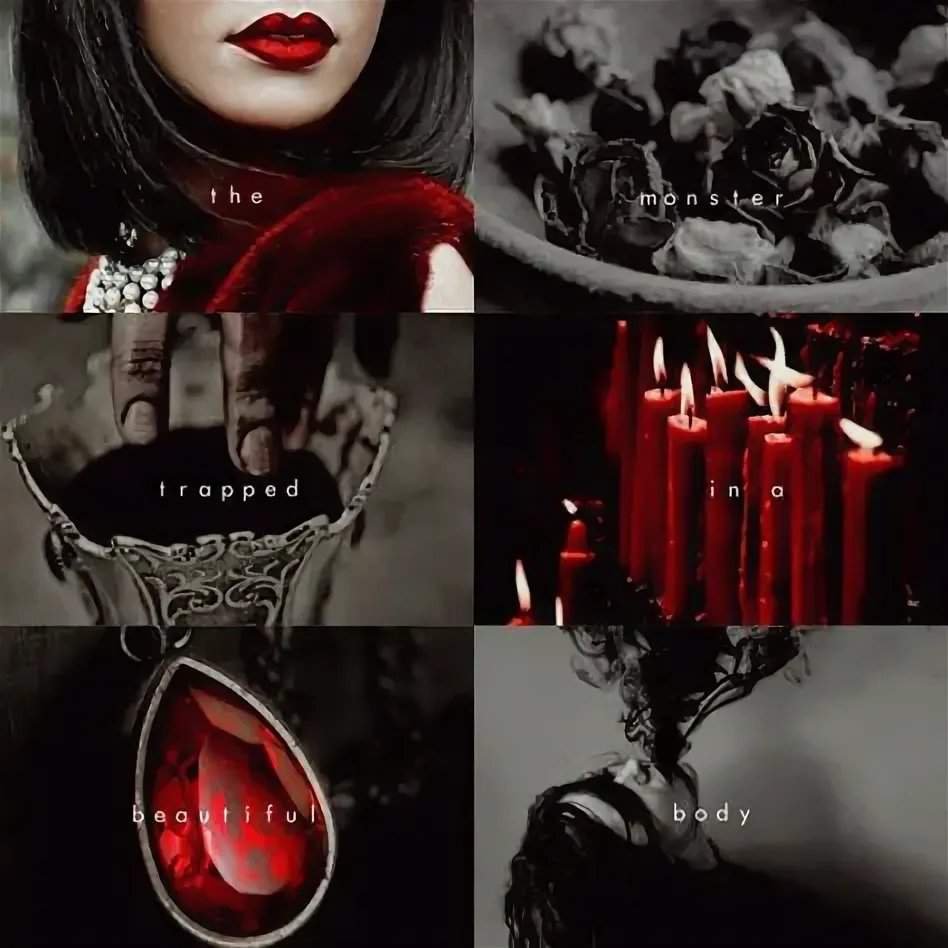 Red witch aesthetic