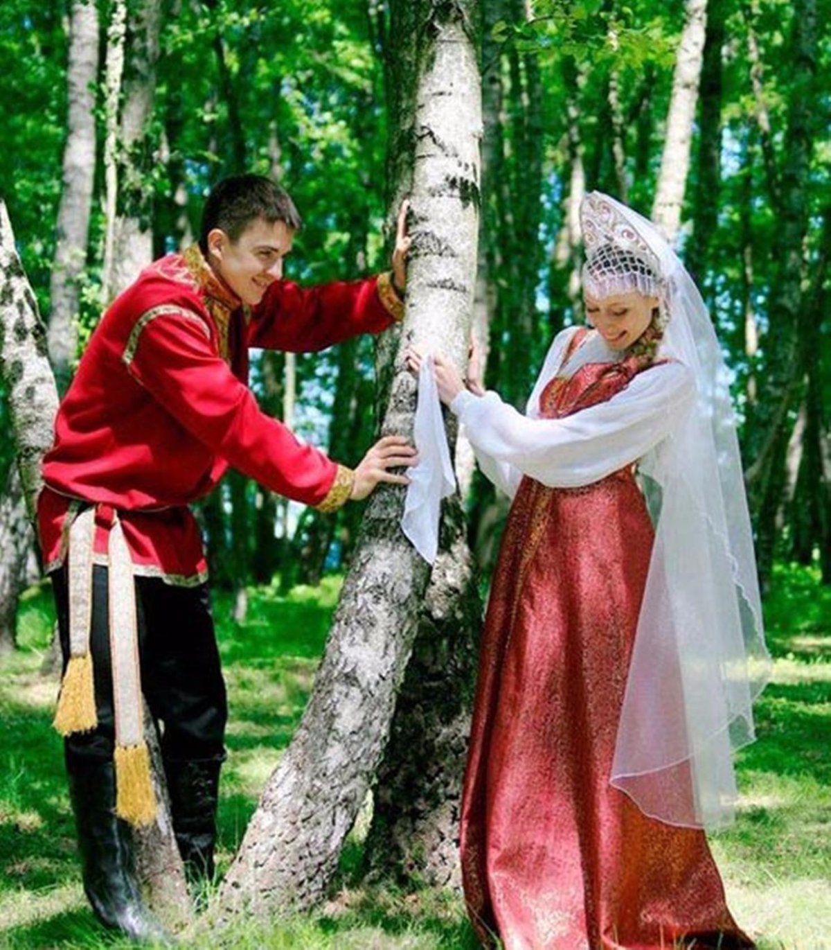 Свадьба в древнерусском стиле