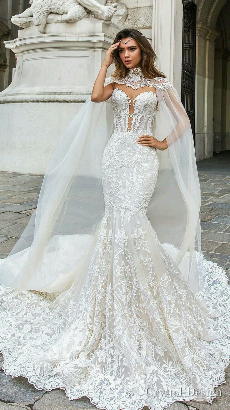 Очень красивые свадебные платья только