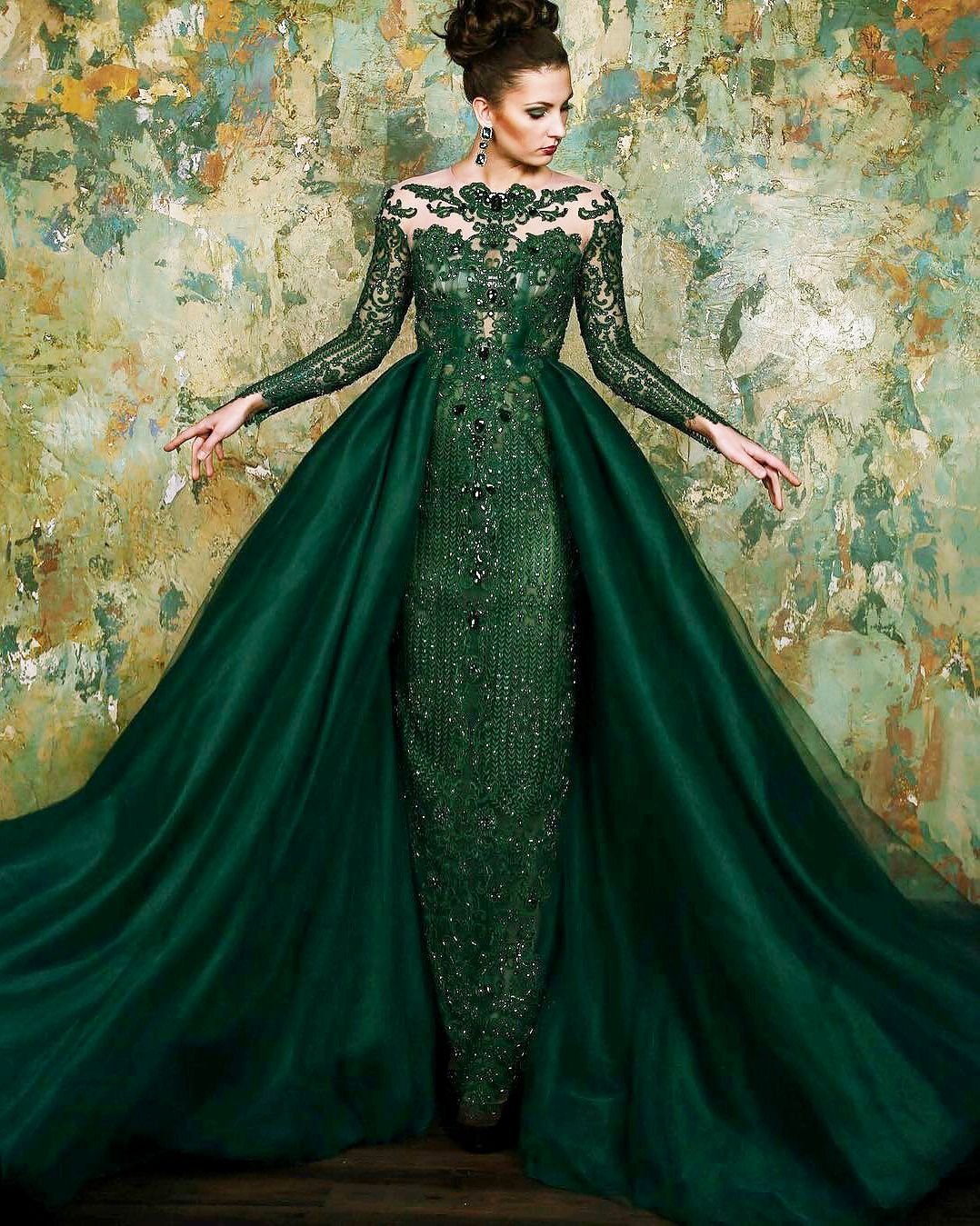 Wedding Dark Green