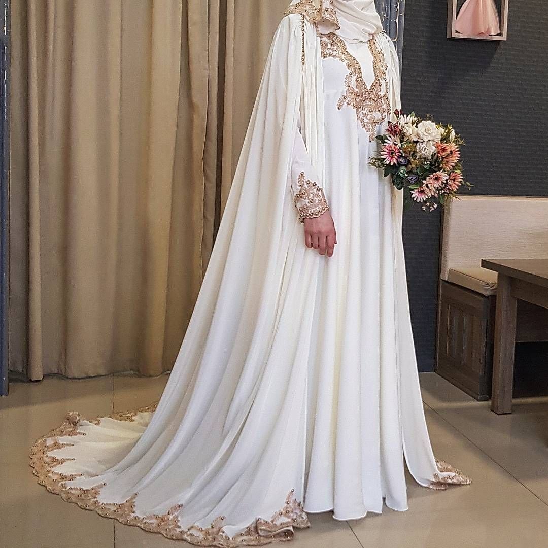 Платья для покрытых мусульманок свадебные