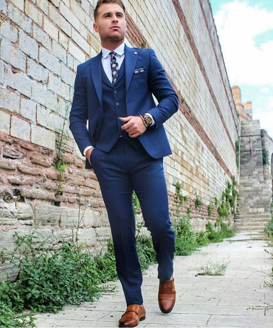 Мужской костюм Blue Navy