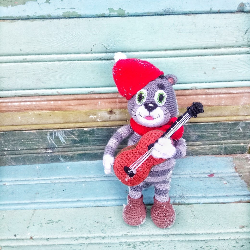 Садовая фигура кот Матроскин