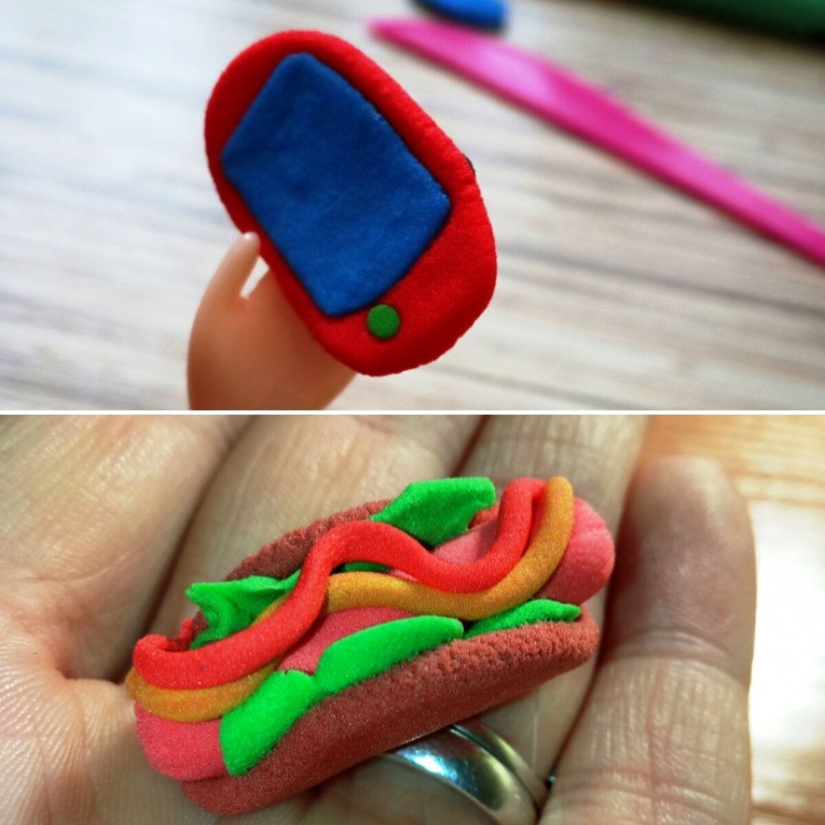Из легкого пластилина