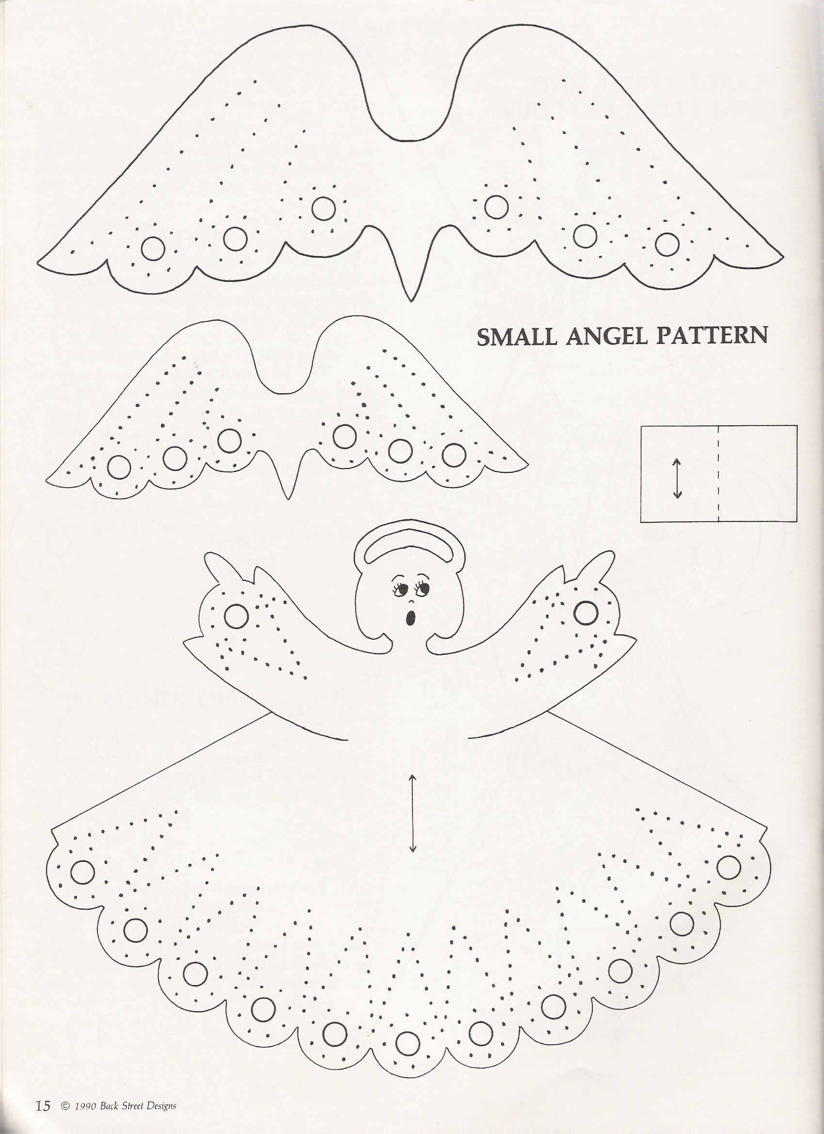 Как делать бумажного ангела
