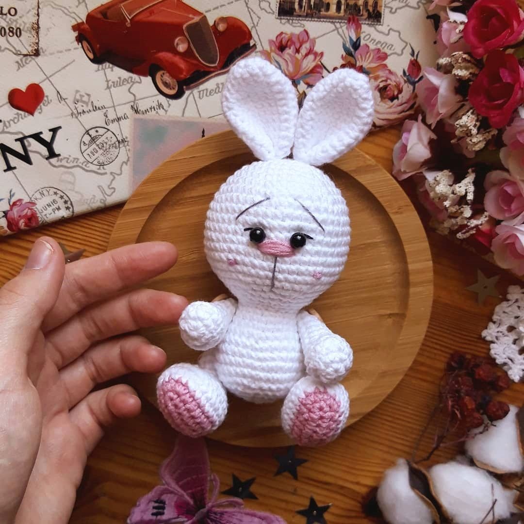 Кролик из фетра