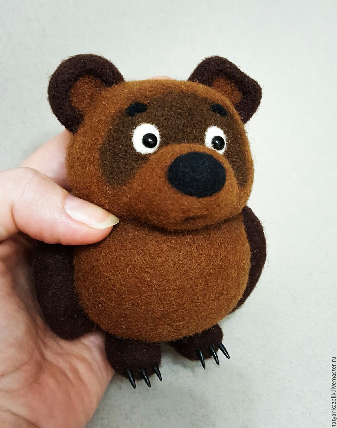 Винни пух из глины
