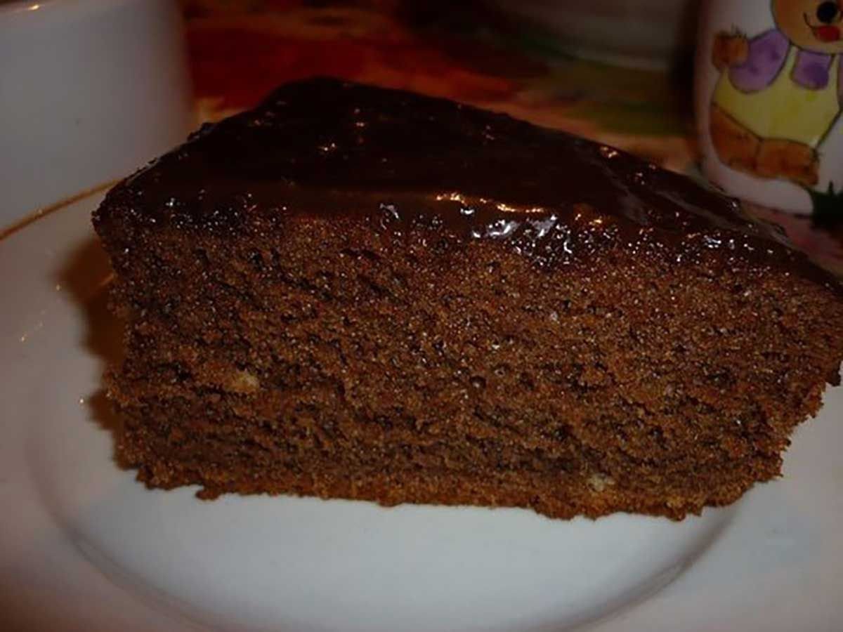 Пирог манник Зебра