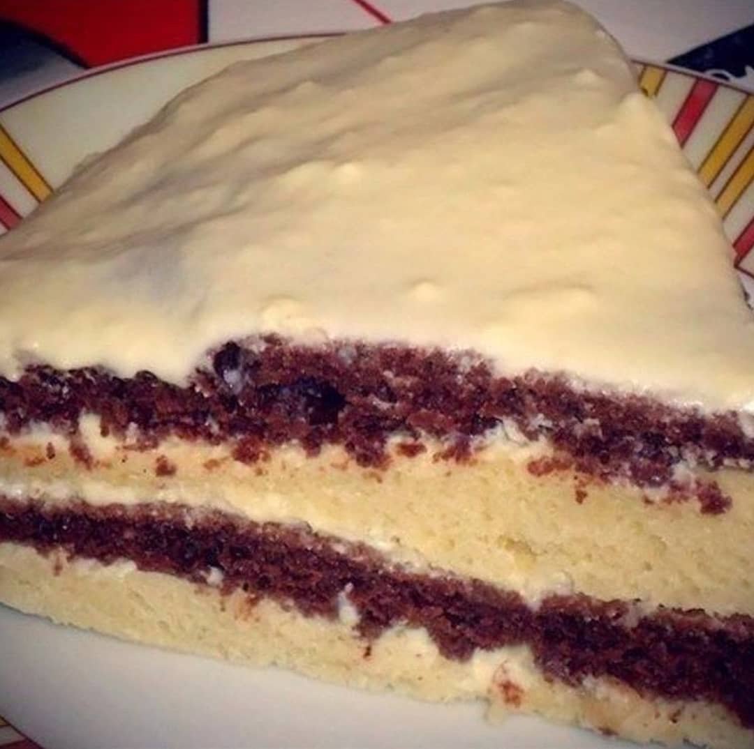 Торт Кудряш кусок