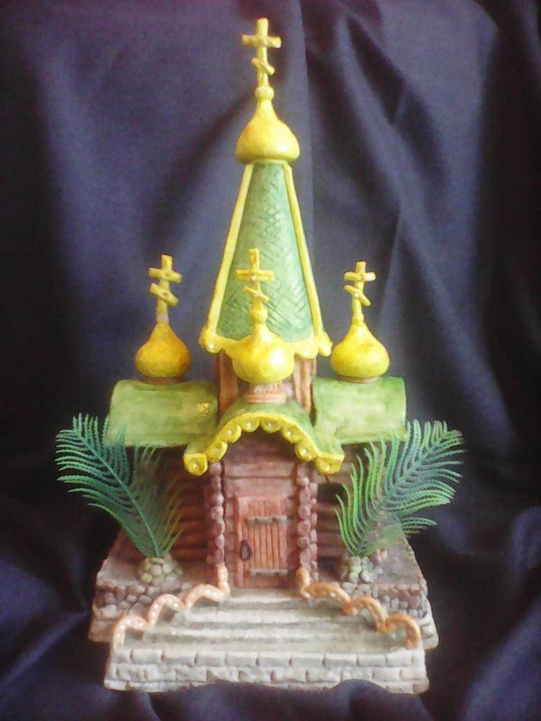 Макеты деревянных церквей Кижи