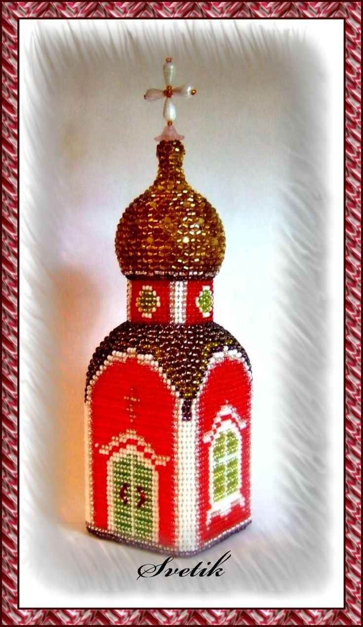 Церковь из спичек