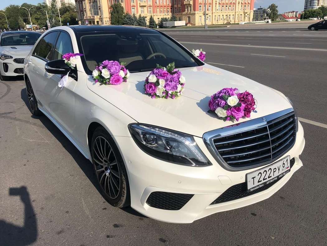 Мерседес 222 на свадьбу