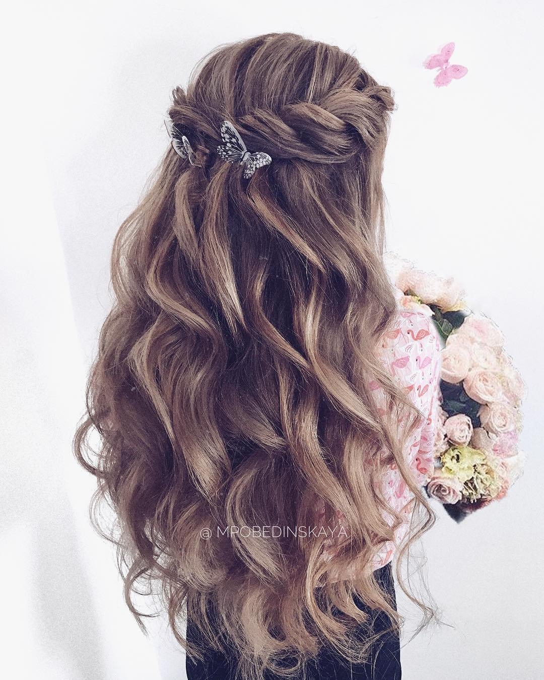 Голливудские Локоны с диадемой