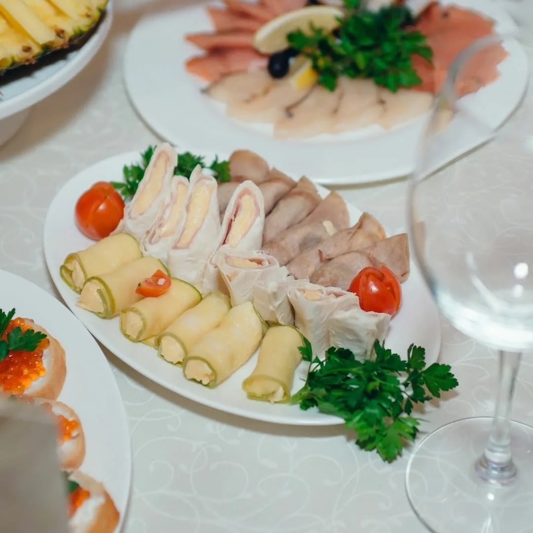 Закуски на стол на свадьбу