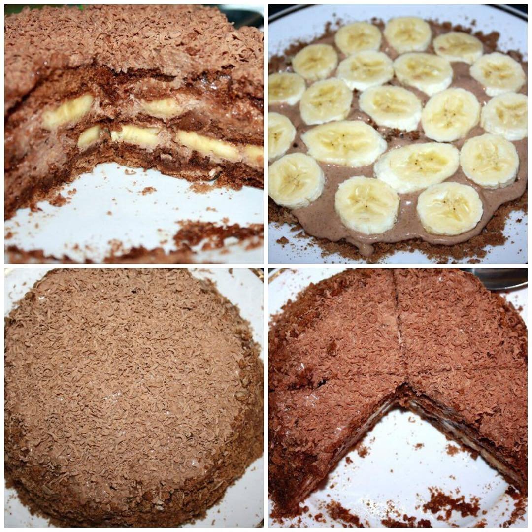 Пряничный торт со сметаной
