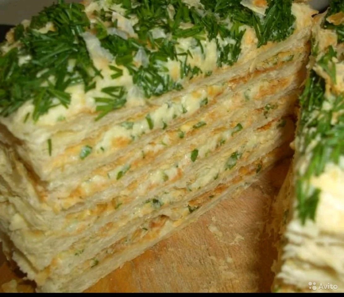Закусочный торт «Наполеон» snack Cake "