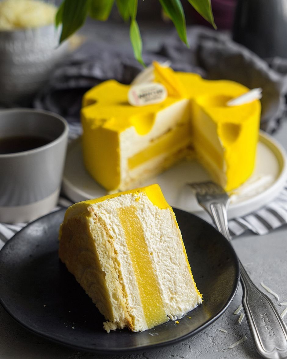 Блинный торт с кремом чиз