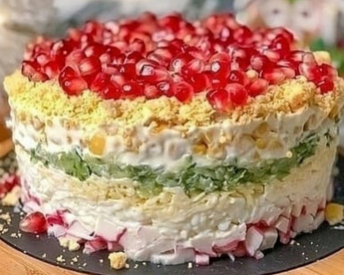 Салат морская Ракушка