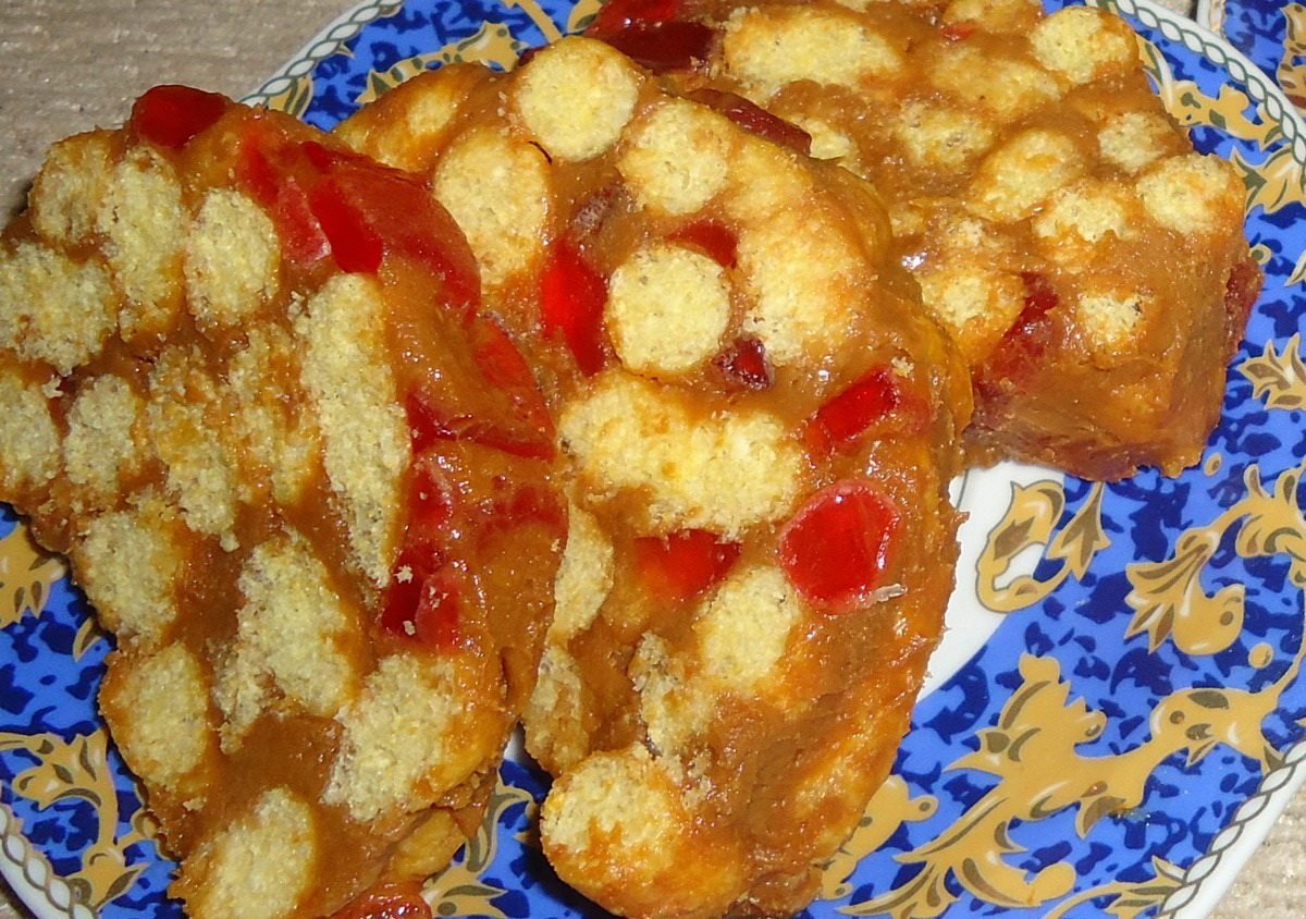 Десерт простой из кукурузных палочек