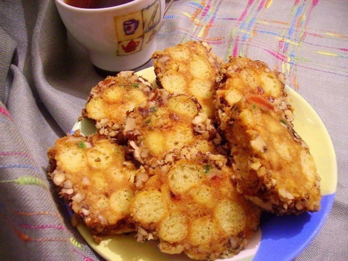 Торт из кукурузных хлопьев