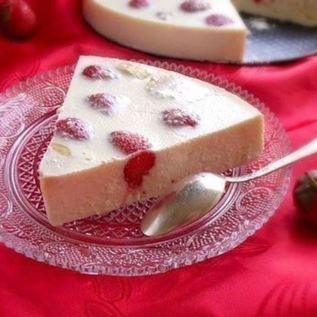 Творожный десерт с желатином