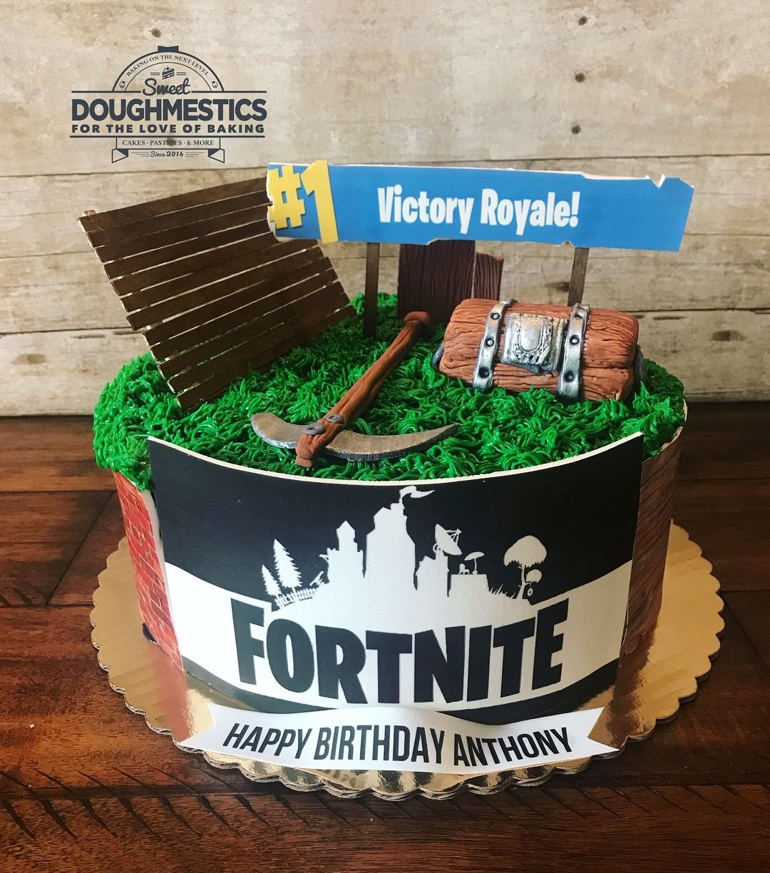 Fortnite торт для мальчика