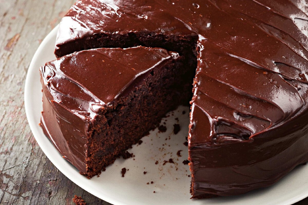 Торт шоколадный простой