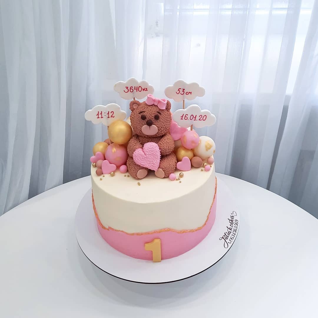 Торт с «мишкой»
