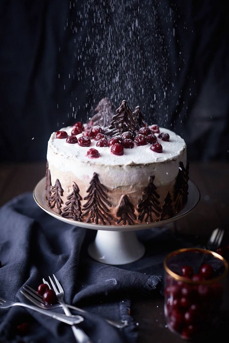 Торт "чёрный лес" (Black Forest Cake)
