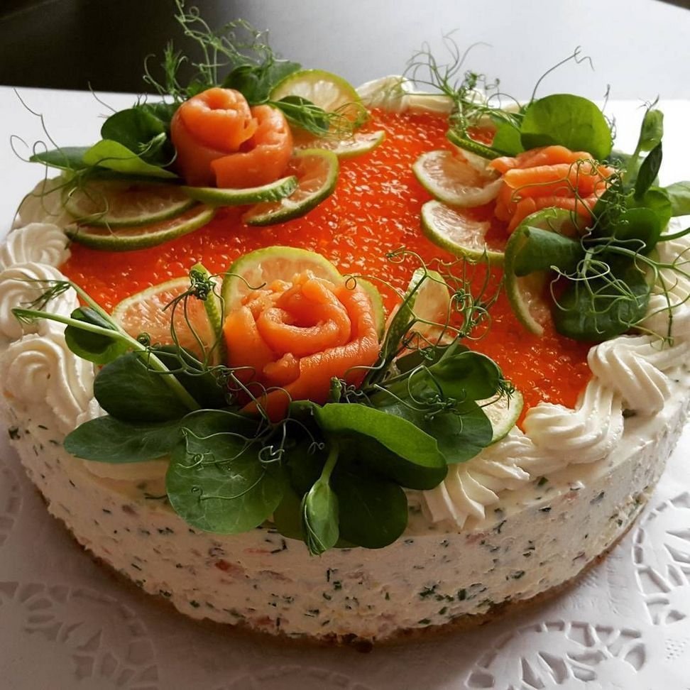 Торт из мяса