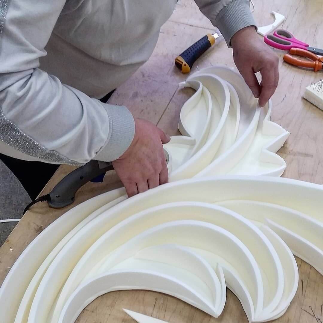 Декорации из изолона