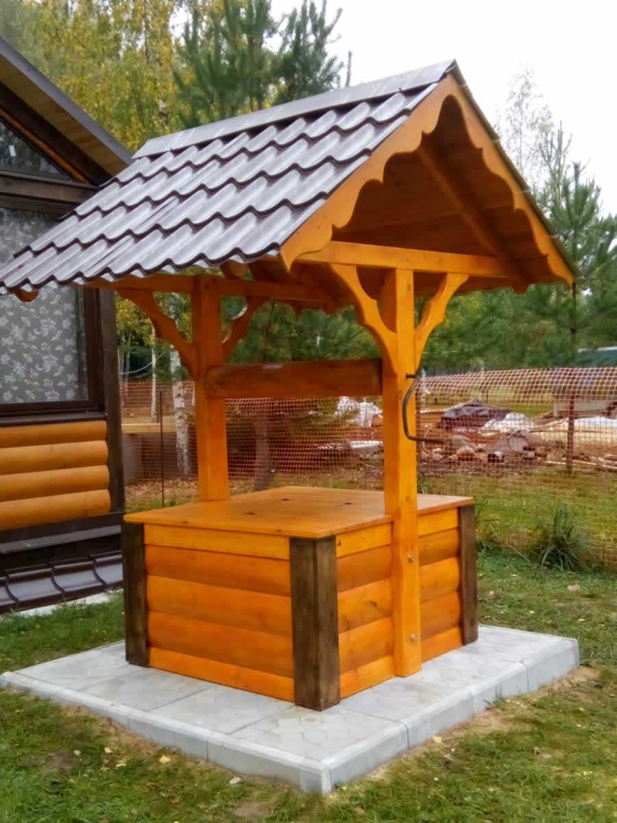 Домик для колодца
