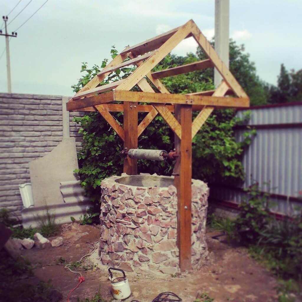 Крыша для колодца