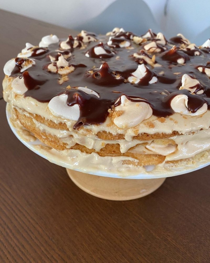 Торт "безе с фундуком" (Hazelnut Meringue Cake)
