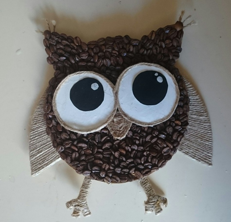 Магнитики из кофейных зерен