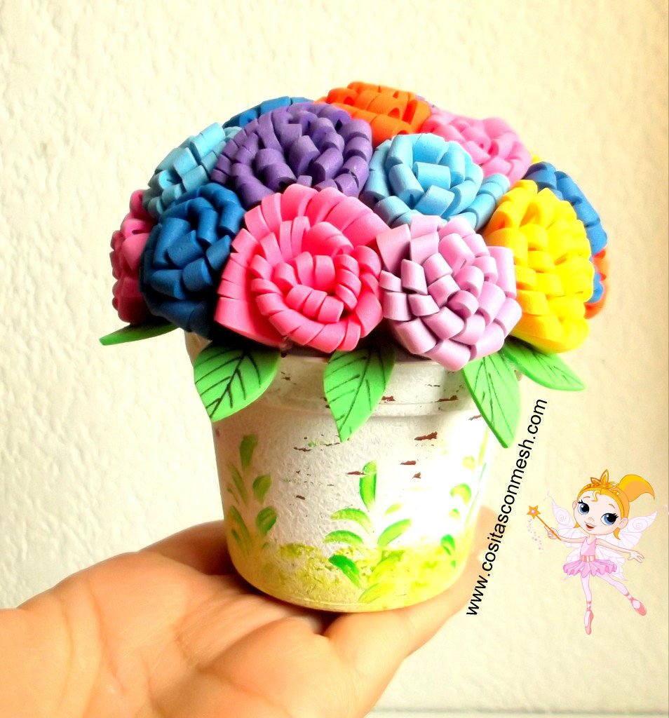 Заколка шляпка из фоамирана