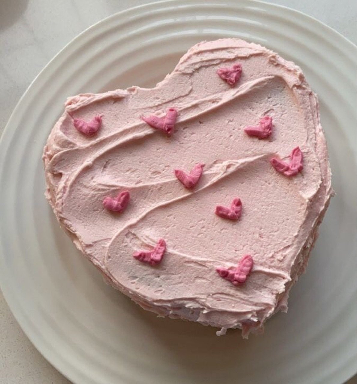 Cake aesthetic Pink