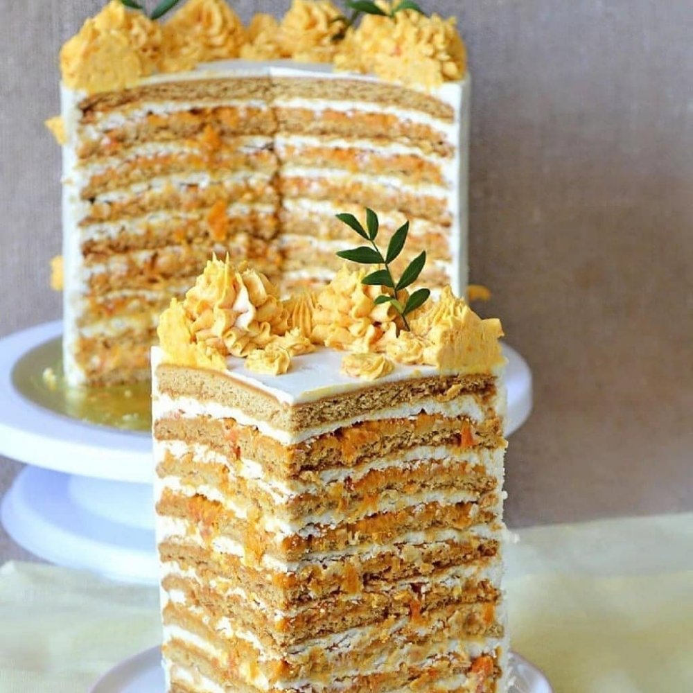 Торт лимонный с меренгой