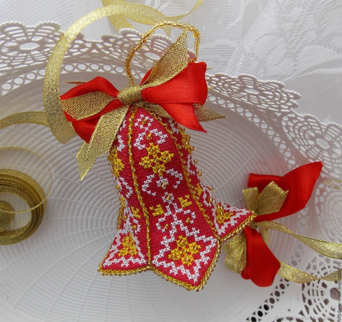 Лепка колокольчик
