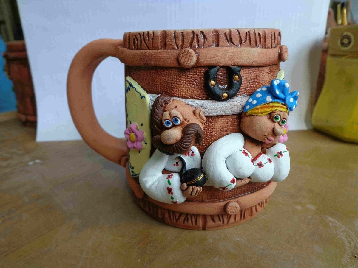 Поделки из глины своими руками не сложные но красивые