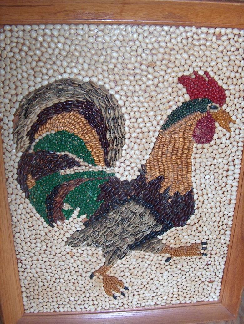Поделки из крупы