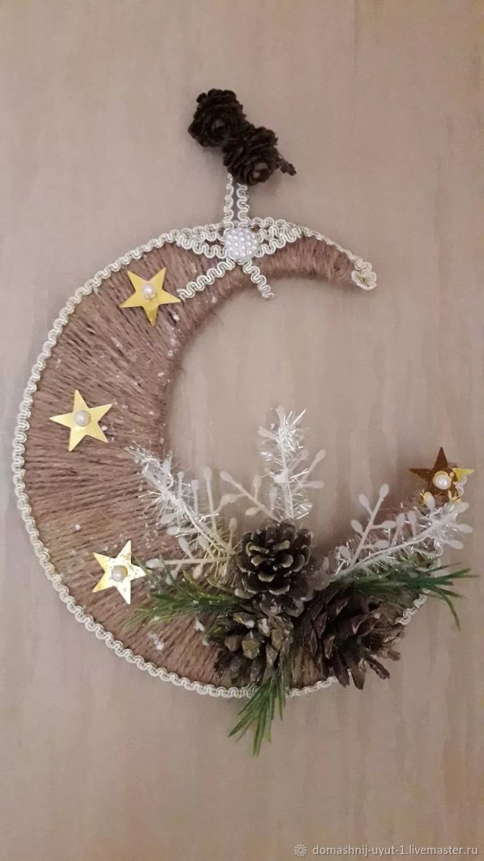 Новогодний месяц подделка