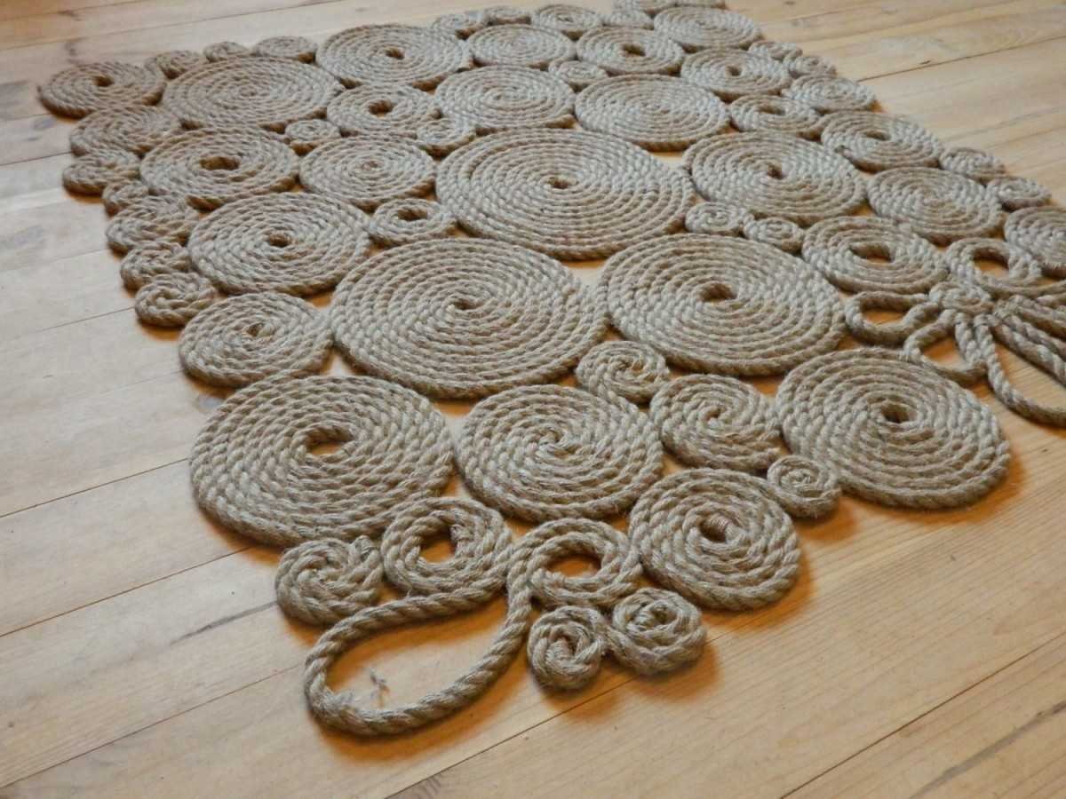 Коврик из шпагата