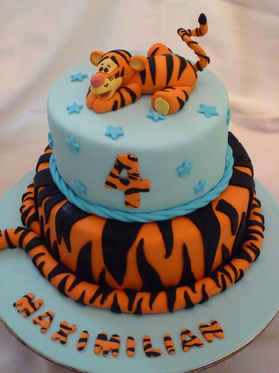Торт лео и тигр