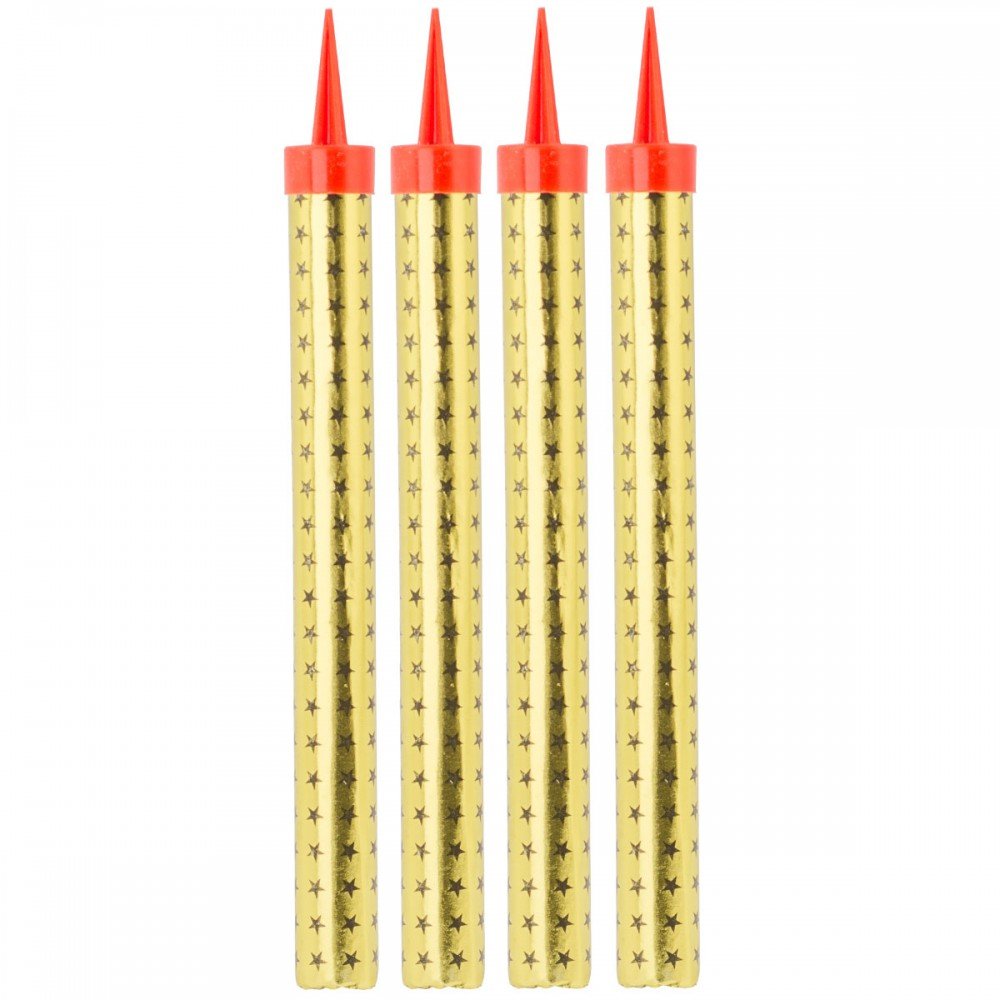 Фонтан для торта"цветные искры", 12,5 см, 5 шт