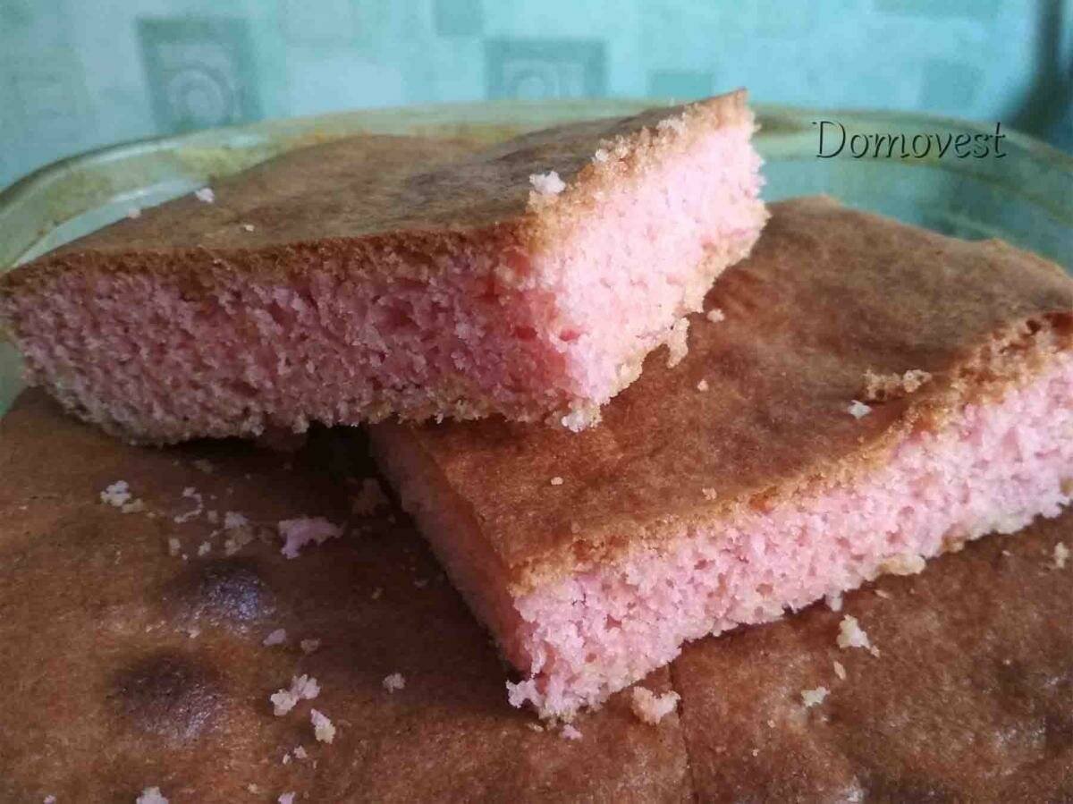 Малиновый торт