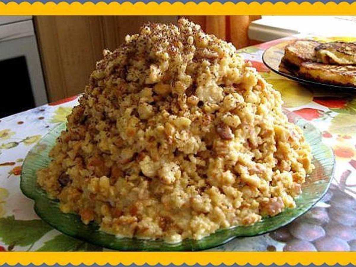 Торт Муравейник с маком