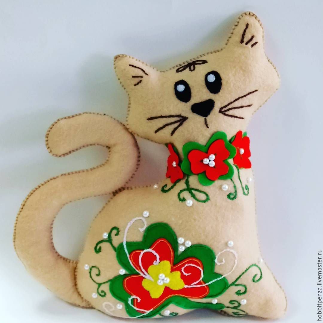 Кошка из фетра