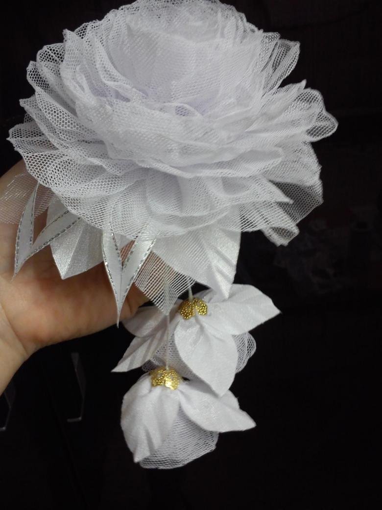 Бантики из органзы